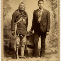 Kritkahock George and William Polack, Pawnee father and son